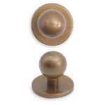 Пуговицы Пукли для поварских курток 12 шт, 10мм (d основания=18мм, h=16мм) (золото/бронза)