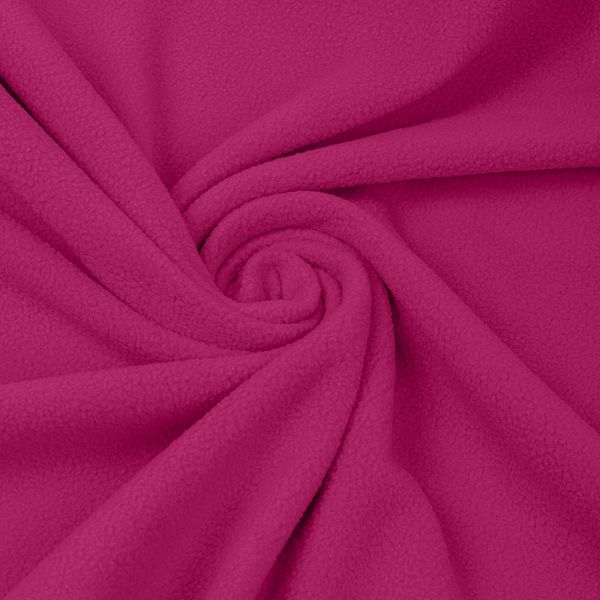 Флис 2-сторонний 190 г/м², 150 см / 10 метров, N-TBY-0059-145, цв.F145 малина