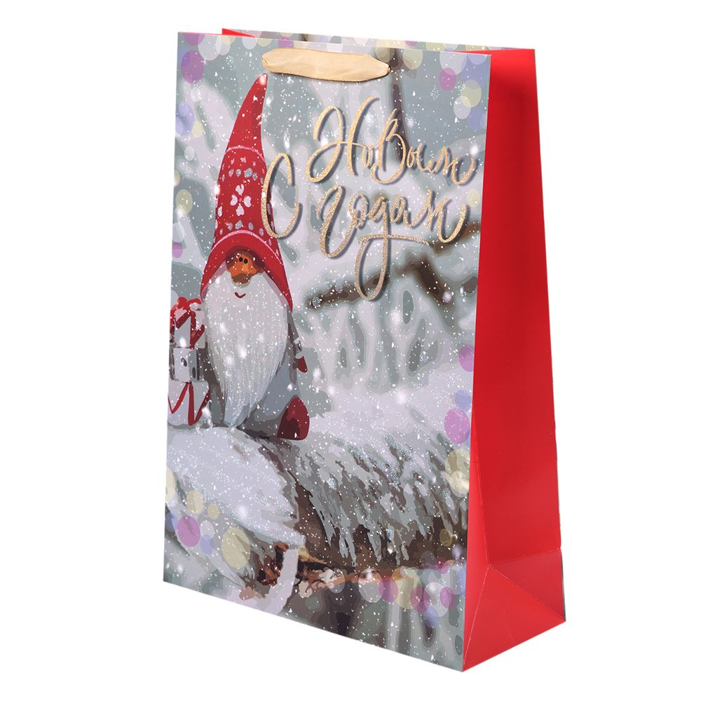 Подарочный пакет 210 г/м², 30х42х12 см, 12 шт, 12, Stilerra NBYL