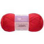 Пряжа Люблю вязать Зефир / уп.3 мот. по 100 г, 295 м, 193 красный
