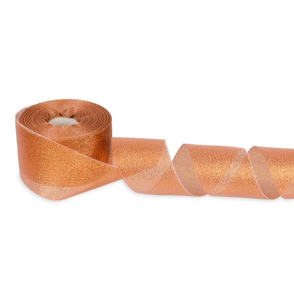 Лента отделочная металлизированная 40±5.0 мм / 25±0.5 метров, оранжевый, Blitz С3433Г17