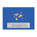 Альбом для рисования 100 г/м², A4 29х20.5 см, 8 л. на скобе, 20 шт, Звёздный путь 000686, Светоч 8АЛСК4_1_3_9