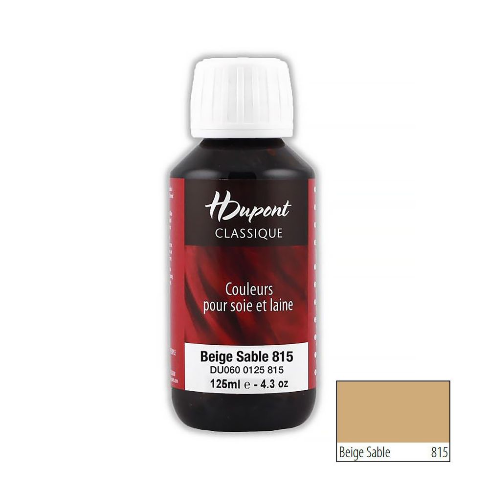 Краска для шелка H Dupont Classic, 125мл, 815 песочный