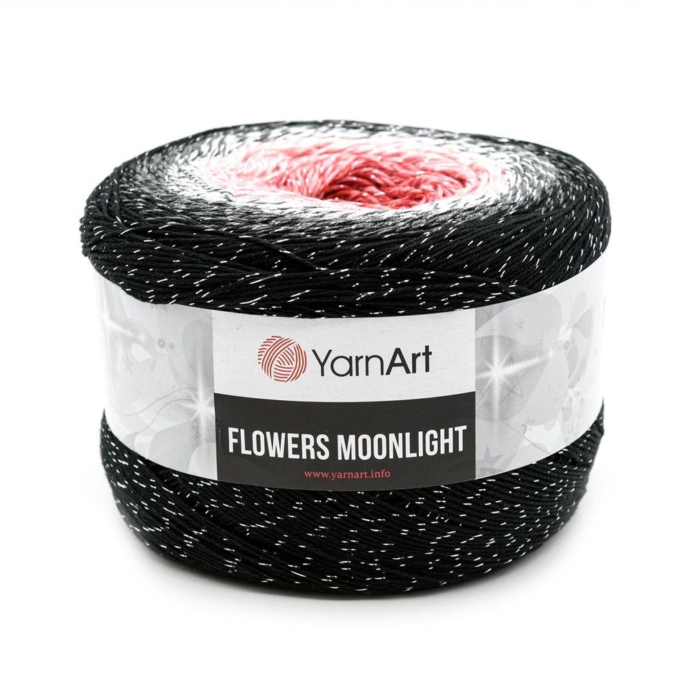 Пряжа YarnArt (ЯрнАрт) Flowers Moonlight / уп.2 мот. по 260 г, 1000м, 3260 секционный