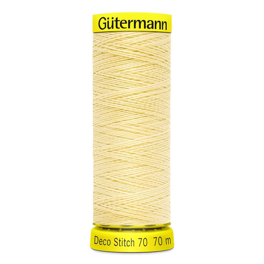 Нитки отделочные Gutermann Deco Stitch 70, 70м, 325 шампань, 5 катушек