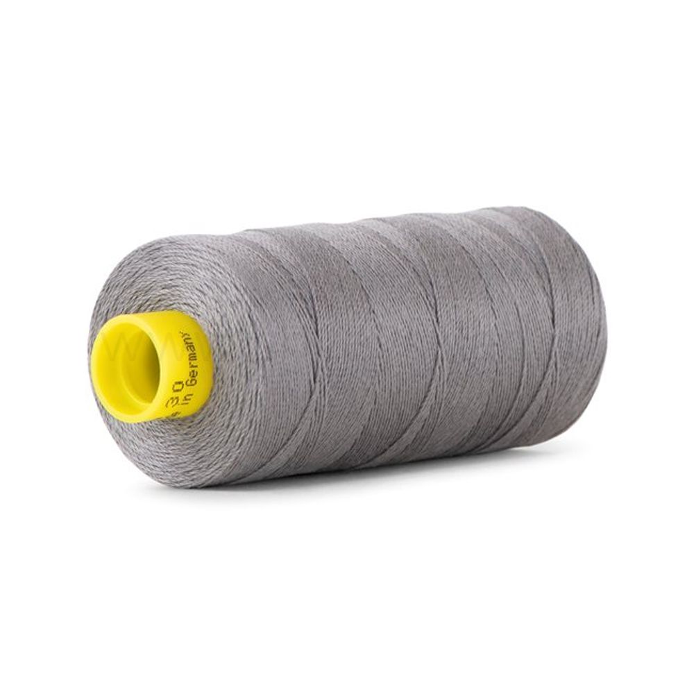 Нить отделочная Gutermann Mara 30/2, 300 м, 702404, 496 серо-стальной, 1 катушка