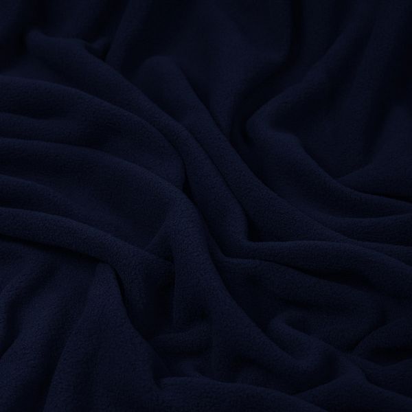 Флис 2-сторонний 190 г/м², 150 см / 2 метра, TBY-0059-058.2, цв.S058 тем.синий