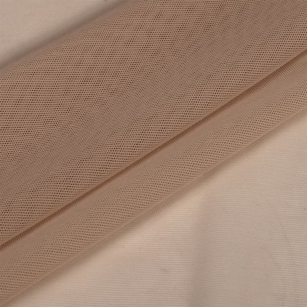 Сетка бельевая эластичная 80 г/м², шир.160 см / 3 метра, 30 кофе с молоком /068.30.3/
