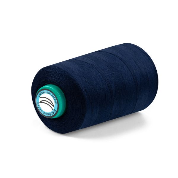 Нитки универсальные Nitka 40/2, 4570 м (5000 ярд) / 1 кат., 320 т.синий