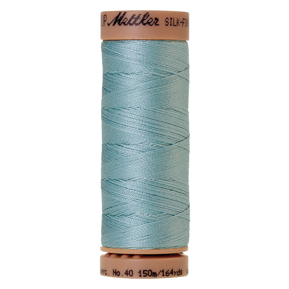 Нитки хлопковые отделочные Mettler Silk-Finish Cotton 40, 150 м, 0020, 5 катушек
