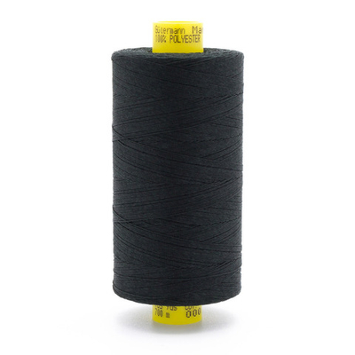 Нитка универсальная Gutermann Mara 70/2, 700 м, 1/702170, цв. 000 черный, 1 катушка