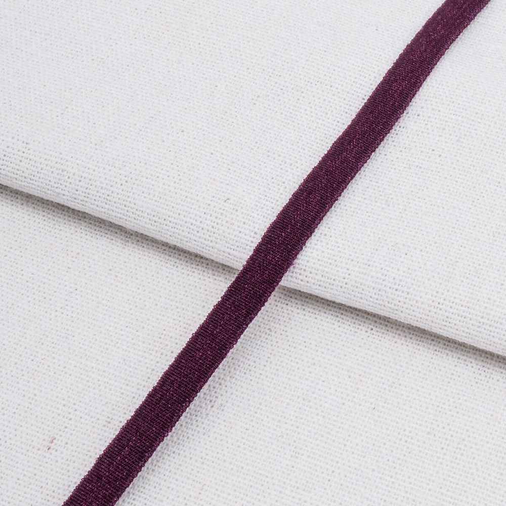 Резинка бельевая (бретелечная) 7.0 мм / 50 метров, 4470 баклажан, 46-07043/07