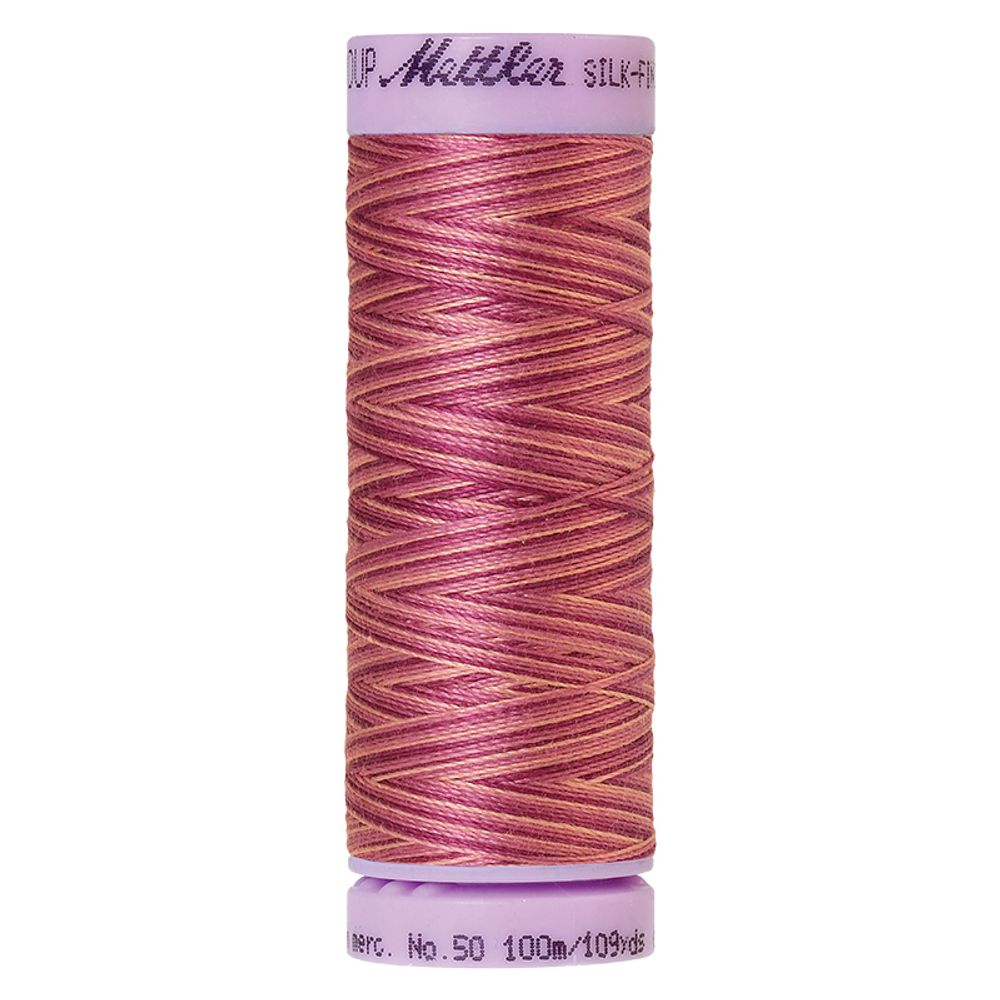 Нитки хлопковые отделочные Mettler Silk-Finish multi Cotton 50, 100 м, 9839, 5 катушек