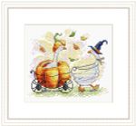 Набор для вышивания нитками МП Студия (Жар-птица), Праздничная повозка, 11х13 см