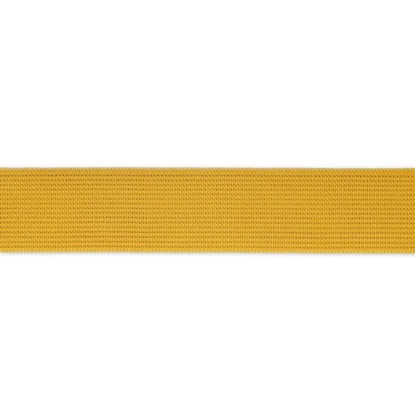Резинка тканая 25.0 мм / 25 метров, 016 желтый, Gamma 2025 цв