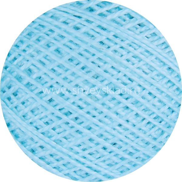 Пряжа ПНК им.Кирова Ирис / уп.20 мот. по 25 г, 150м, 2704 голубой