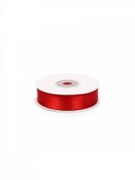 Лента атласная 1-сторонняя 20.0 мм / 22.5±1 метра, 3095 красный, Magic4Hobby