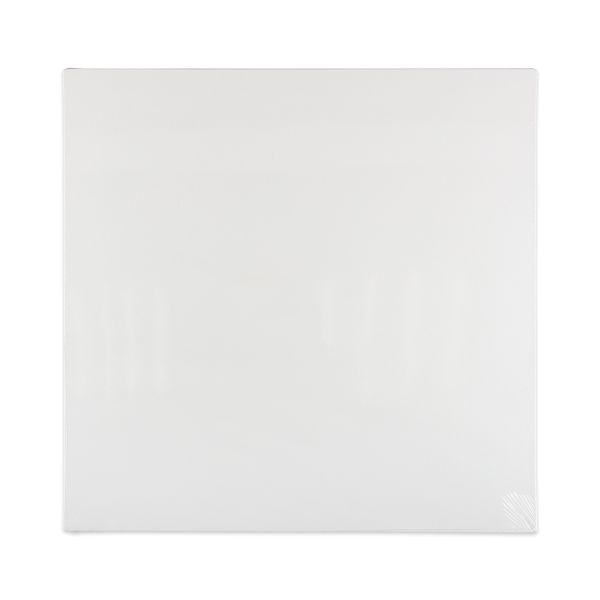 Холст грунтованный на картоне 40х40 см, 240 г/м², мелкозернистый, Аква-колор IZO-PCP-4040