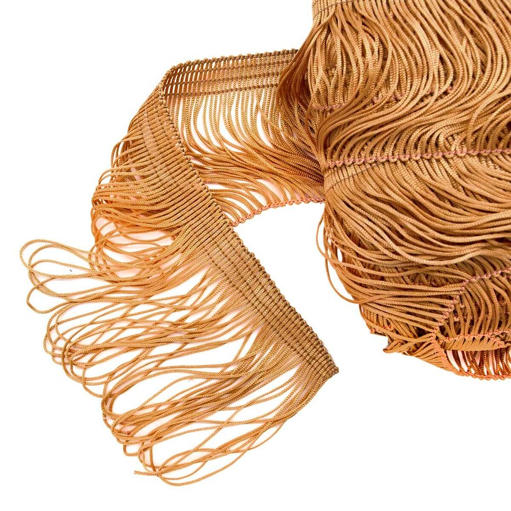 Бахрома отделочная 90.0 мм / 25 метров, 195 св.бежевый