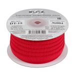 Резинка бельевая (отделочная) становая 12.0 мм / 25 метров, №004 красный, Blitz DT-15