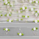 Тесьма отделочная капрон 4,1 см / 18,28 м (белый), 0385-4090