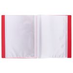 Папка с вкладышами 30 л. A4 600 мкм 20 мм, волокно, 6 шт, красный new EC211630004, Expert Complete