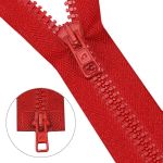 Молния трактор Arta Т6 (6 мм) 2 зам., разъем., 60 см, 008 красный, 5 шт