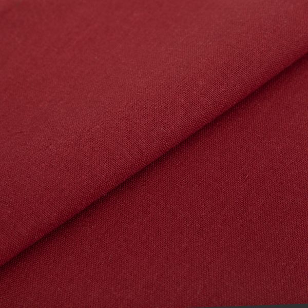 Льняная ткань 210 г/м², 140 см / 5 метров, 160 бордовый, Gamma 5147