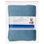 Велюр 240 г/м², 150х185±5 см, джинс/jeans, Gamma VELRN