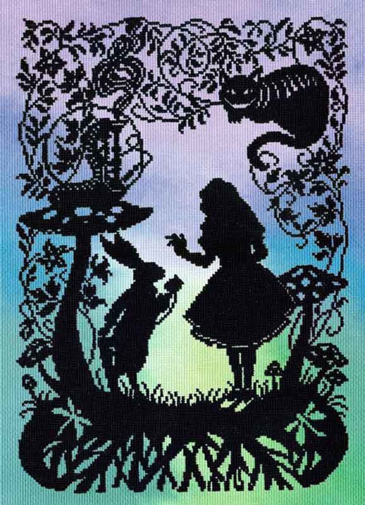 Bothy Threads, Alice in Wonderland (Алиса в Стране Чудес), 26х36 см