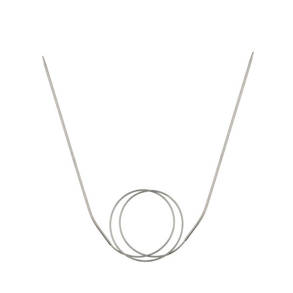 Спицы круговые металл ⌀1,6 мм, 60 см, с металлической леской, Gamma MKF-R