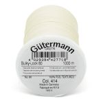 Нитка текстурированная Gutermann Bulky-Lock 80, 1000 м, 414 св.кремово-бежевый, 5 катушек