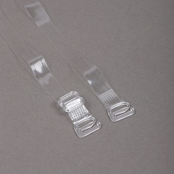 Набор бретелей для бюстгальтера 10 мм, TBY.0T105 цв.прозрачный матовый, глянцевый уп 4 пары