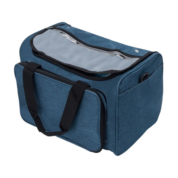 Сумка органайзер для рукоделия 38х26х25 см, цвет синий, Hobby&Pro, L754-25