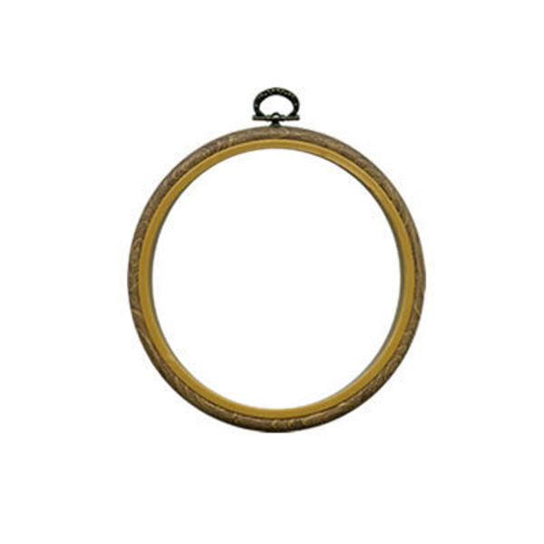 Пяльца ⌀75 мм, круглые (3), под дерево, Gamma PHR-030