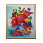 Набор для вышивания бисером Hobby&Pro, Букетик, 25х30 см