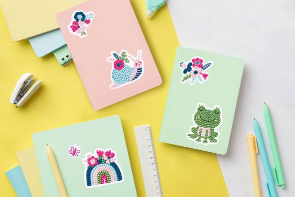 Алмазная (кристальная) мозаика Фрея, наклейки Чудеса природы 14х19.5 см