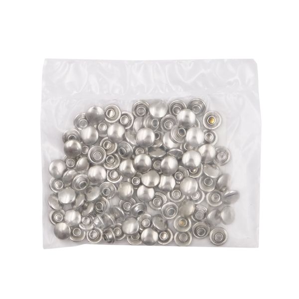 Хольнитены ⌀8 мм, |БЕЗ ГВОЗДЯ|, BIG, никель, 100 шт