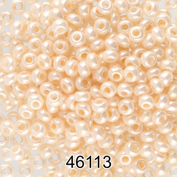 Бисер Preciosa 10/0 (2.3 мм), 500 г, 46113 (Ф140) под жемчуг