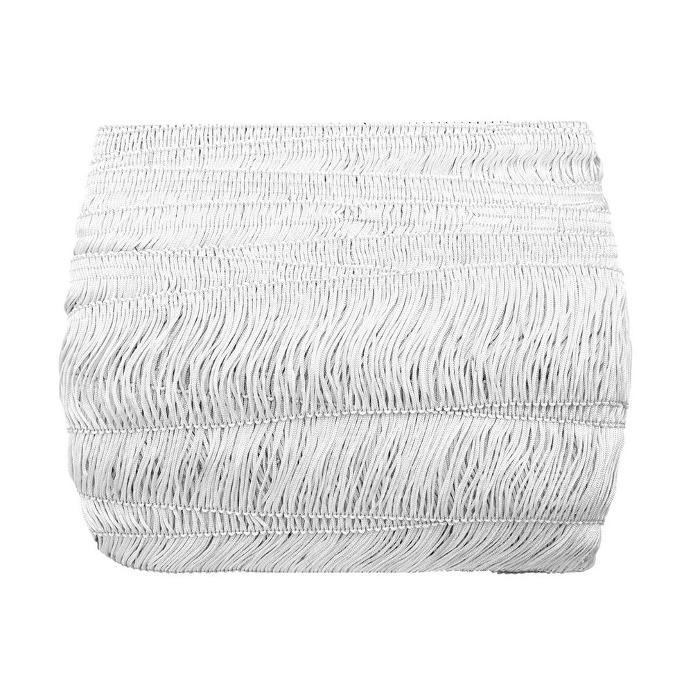 Бахрома отделочная 60.0 мм / 25 метров, 001 белый