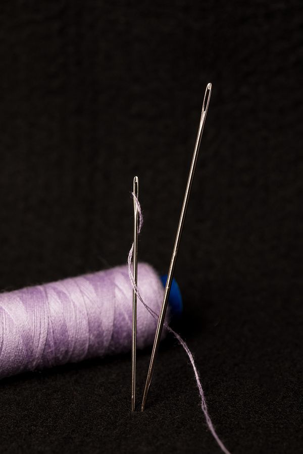 Иглы ручные шорные для кожи №2, 10 шт, Gamma NIR-12