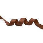 Лента репсовая (в рубчик) 20.0 мм, 18.28м (078 т.коричневый)