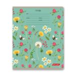 Тетрадь ученическая школьная, выборочный лак, A5+ 24 л. на скобе 65 г/м², белизна 100% 30 шт, клетка, 000715 Живой лес, Светоч 24ТЕТк-003