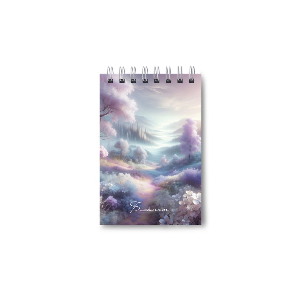 Блокнот на гребне A7 (70х100 мм) 40 л. 12 шт, клетка, Чудное мгновенье 01195, Светоч Б114