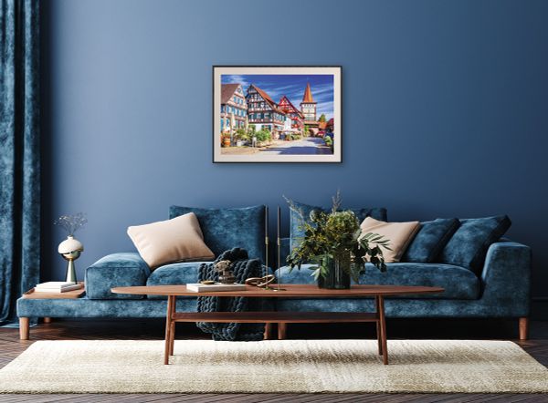 Пазл 1500 элементов, PZL-1500/47 Генгенбах, Германия, Фрея