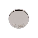 Кнопка Альфа (S-образная) ⌀15.0 мм, 36 шт, металл, нерж., 04 никель, MIKRON JK 001