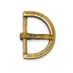 Пряжка ременная металл 15 мм (внешн. 20х14 мм), 10 шт, полукольцо, BIG