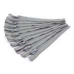 Молния трактор Arta Т6 (6 мм) 1 зам., н/раз., 18 см, цв. 074 серый, уп.10 шт