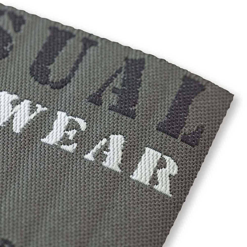 Термоаппликация Джинсовый ярлык прямоугольный CASUAL MENSWEAR, черный цв, Prym