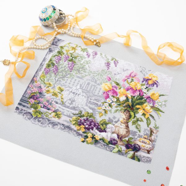 Набор для вышивания нитками Чудесная игла, Романс белой ночи, 35х25 см